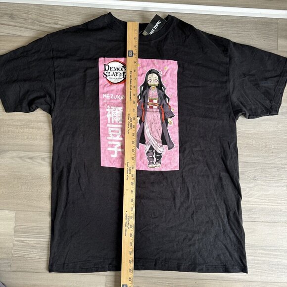 Demon Slayer Nezuko Black‎ T-Shirt XL New With Tags Hot Topic - Picture 7 of 8
